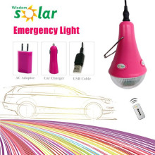 Caliente venta de iluminación de emergencia LED coche con cargador de coche